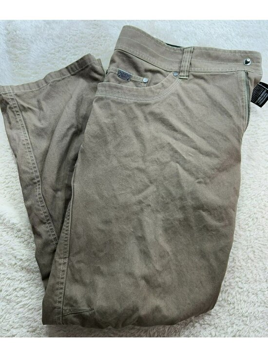 Kühl Other - Kühl Mens Kanvus Jeans Canvas Pants 38x30 Khaki Casual Outdoor Durable